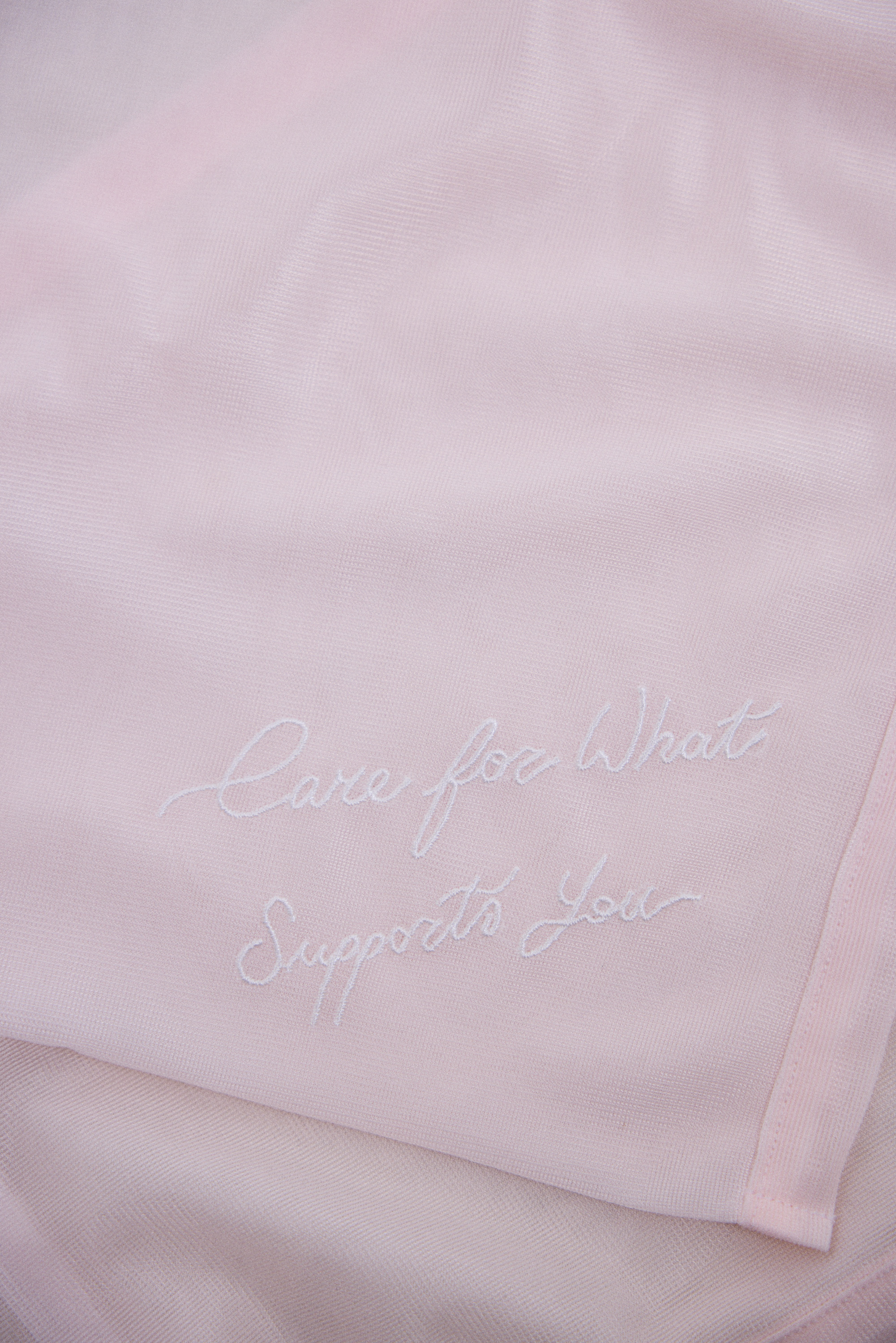 Washing Bag Pink Ribbon Large, Pink, main