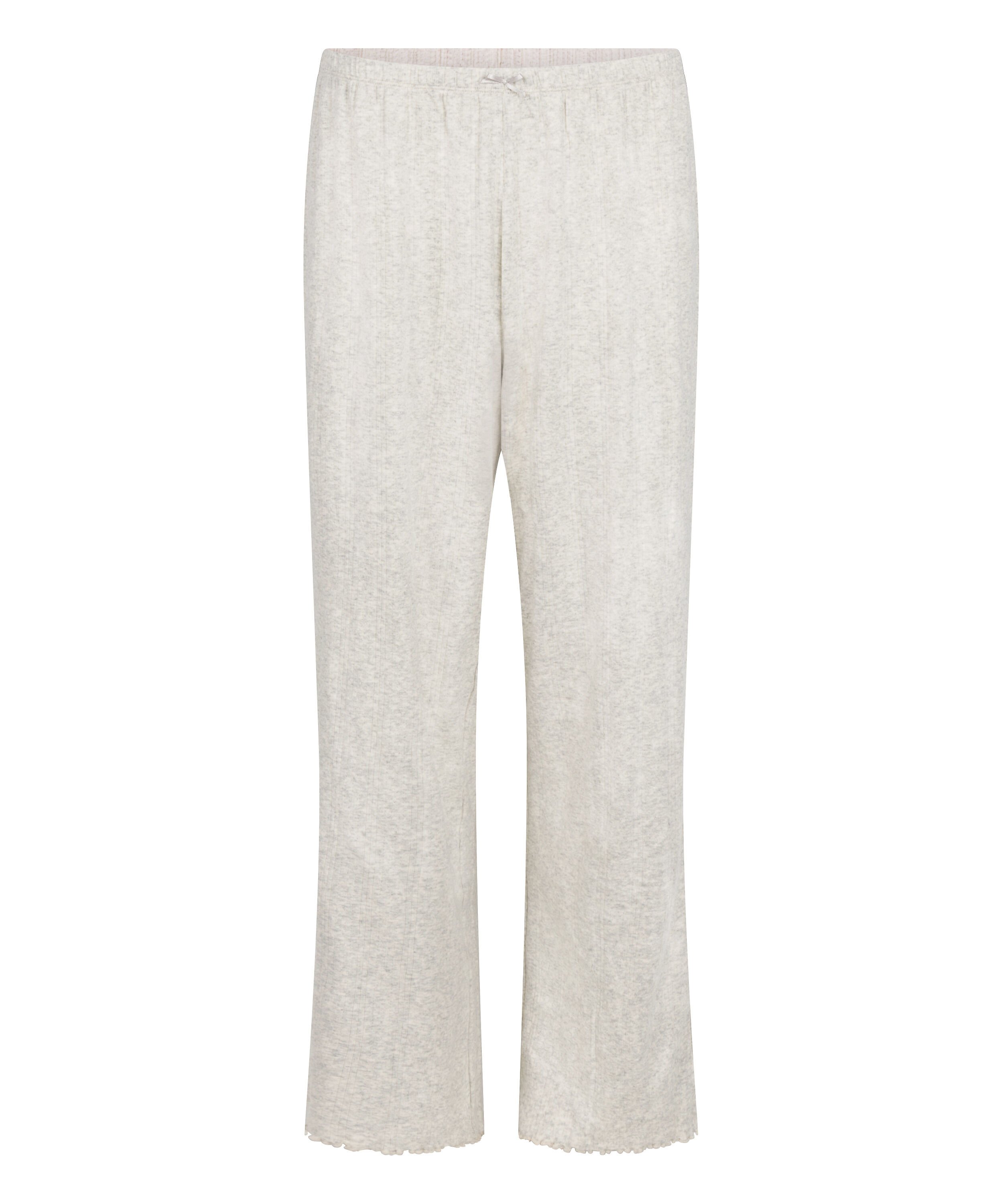 Pyjama Pant Loose Pointelle, Gray