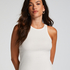 Singlet Tanktop Soft Cotton, White