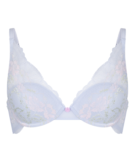 Miri Padded Underwired Bra, Blue