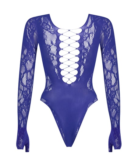 Statement Bodysuit, Blue