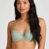 Lola Padded Underwired Bra, Green