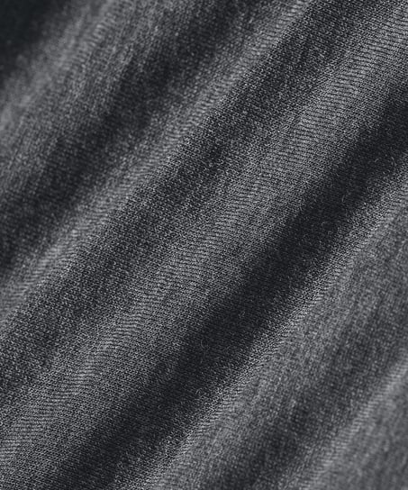 super soft Boatneck shirt with Cashmere, Gray