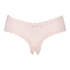 V-shaped Brazilian knickers mesh, Pink