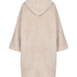 Snuggle Fleece Lounge Dress, Beige
