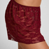 Short Allover Lace, Red