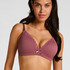 Lola Padded Non-Wired Bra, Purple