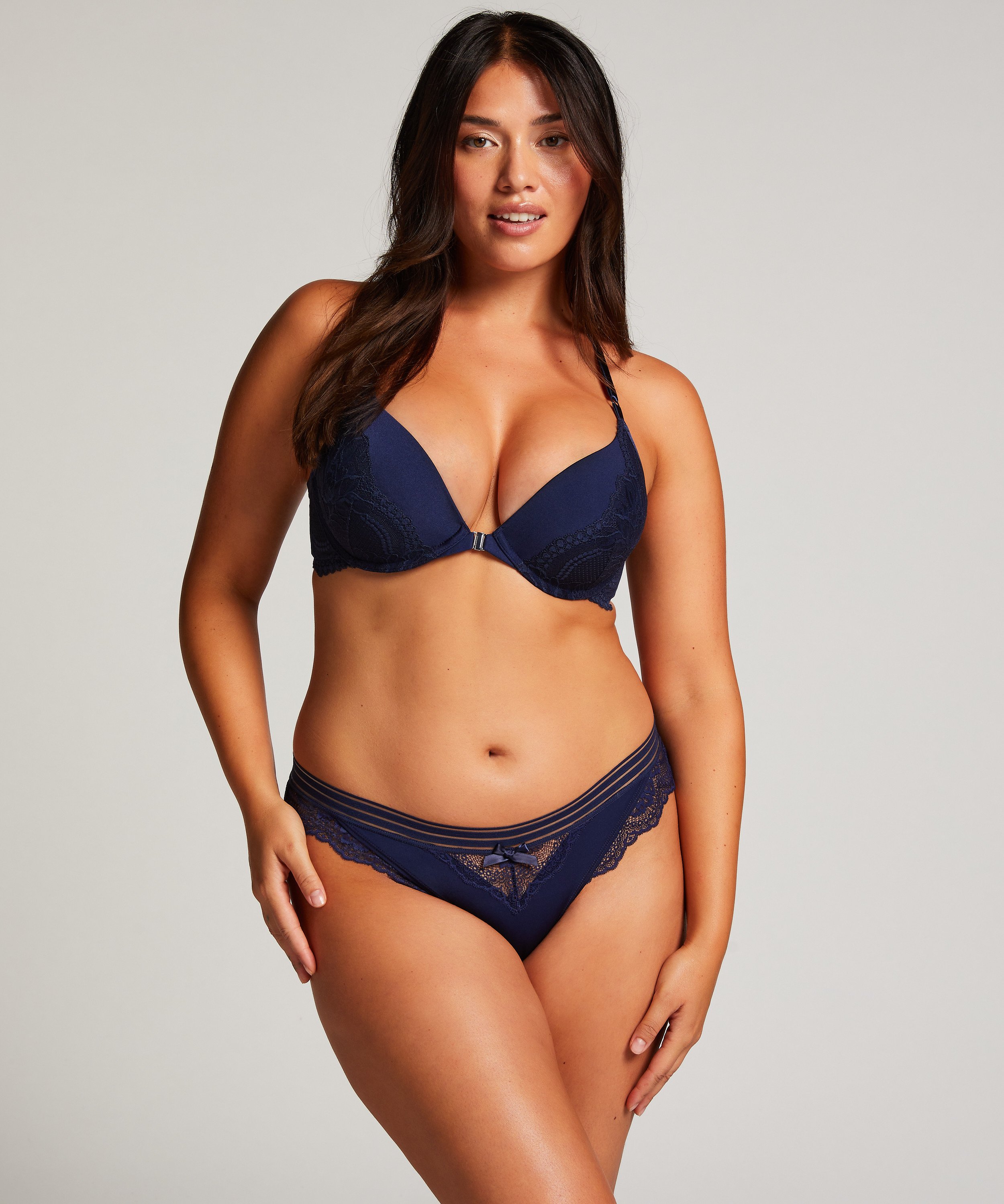 Sully High Leg Brazilian, Blue, main