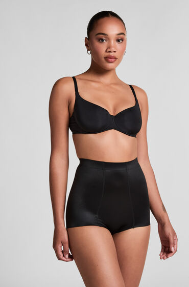 Hunkemöller Sculpting scuba high waisted brief Black