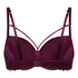 Isadora Padded Underwired Bra, Red