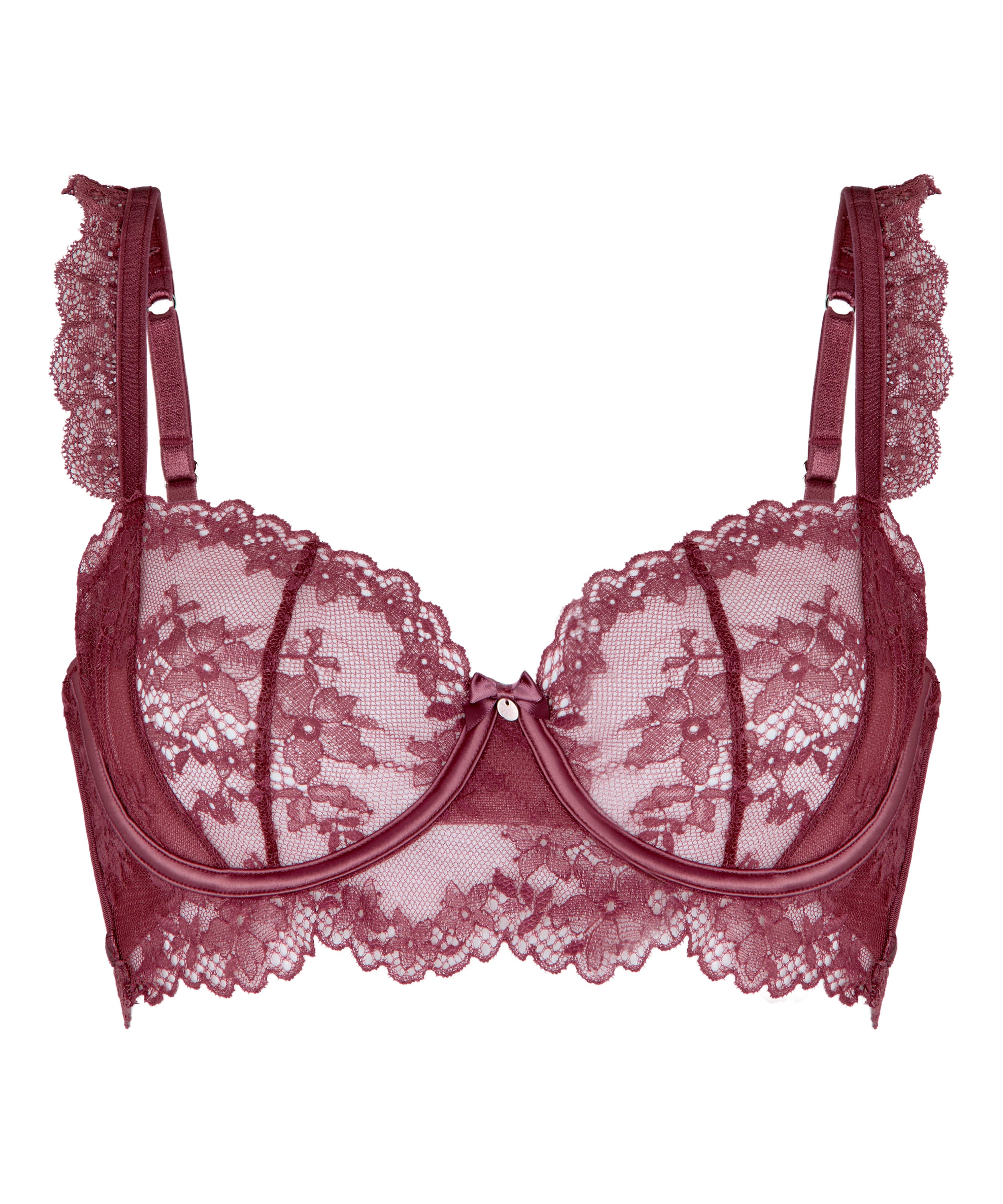 Non-Padded Underwired Bra Naomi, Purple, main