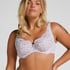 Daisy Non-Padded Underwired Bra, Purple