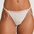 Highleg Thong Gaia, White