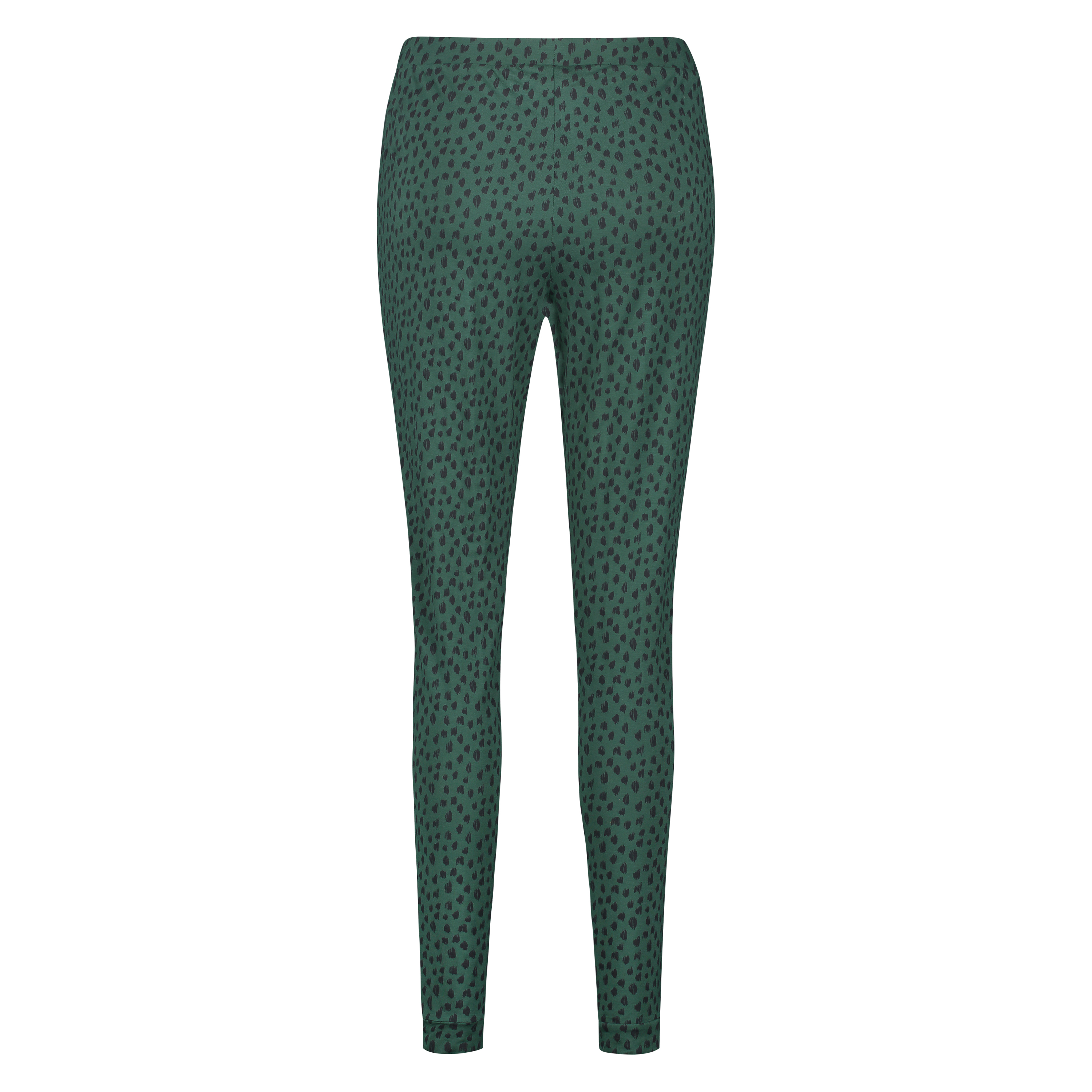 Loose-fitting Pajama Pants, Green, main