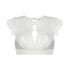 Indigo Bralette, White