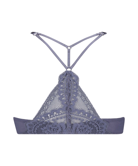 Philomena Padded Push-Up Underwired Bra Rebecca Mir, Blue