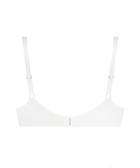 Mona Padded Non-Wired Push-Up Bra, White