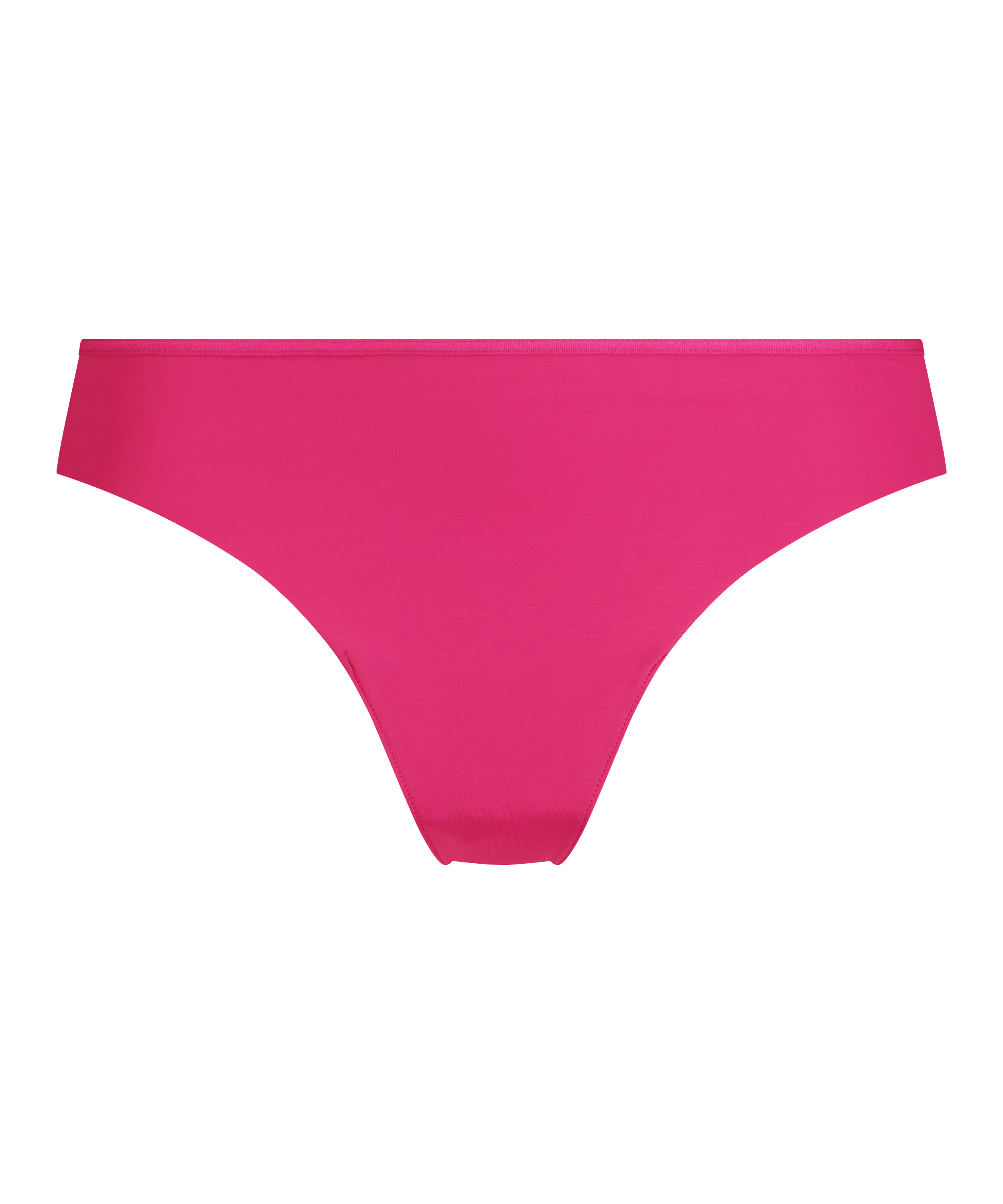 Lace Back Invisible Thong, Pink, main