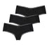 3-Pack London Brazilian, Black