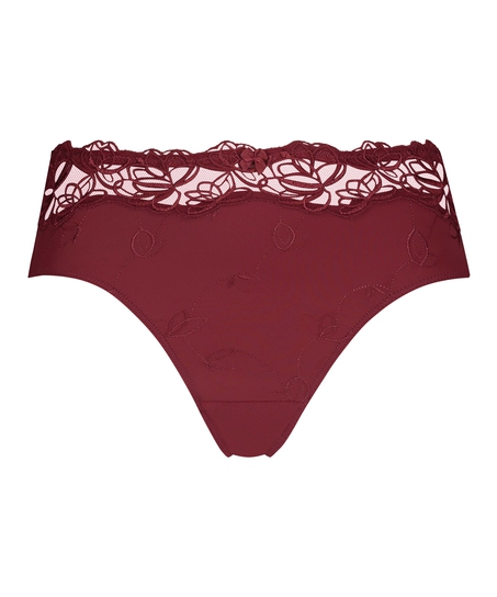 Diva High Knickers, Red