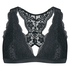 Halter racerback bralette, Black