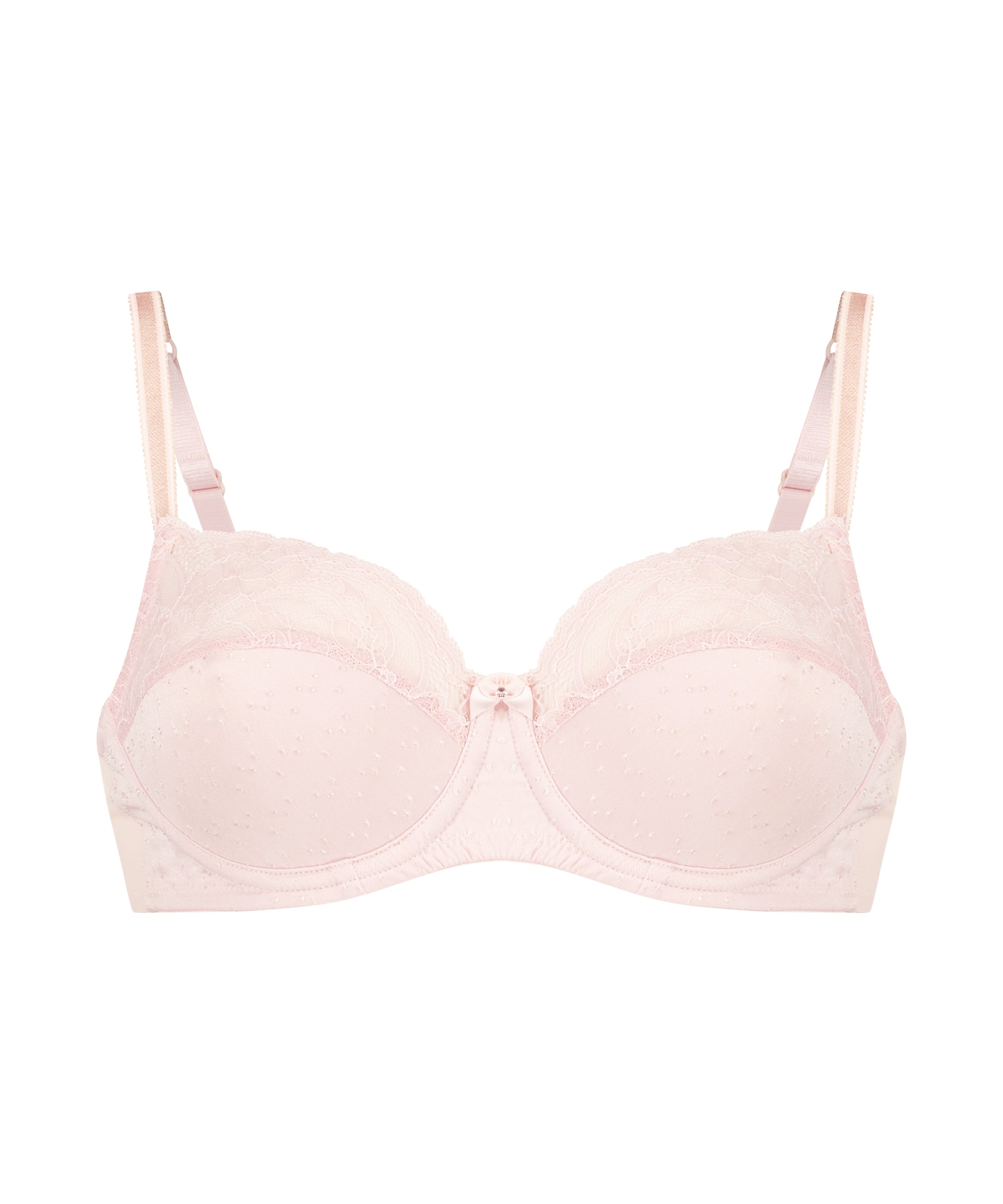 Sophie Non-Padded Underwired Bra, Pink, main