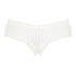 V-shaped Brazilian knickers mesh, White