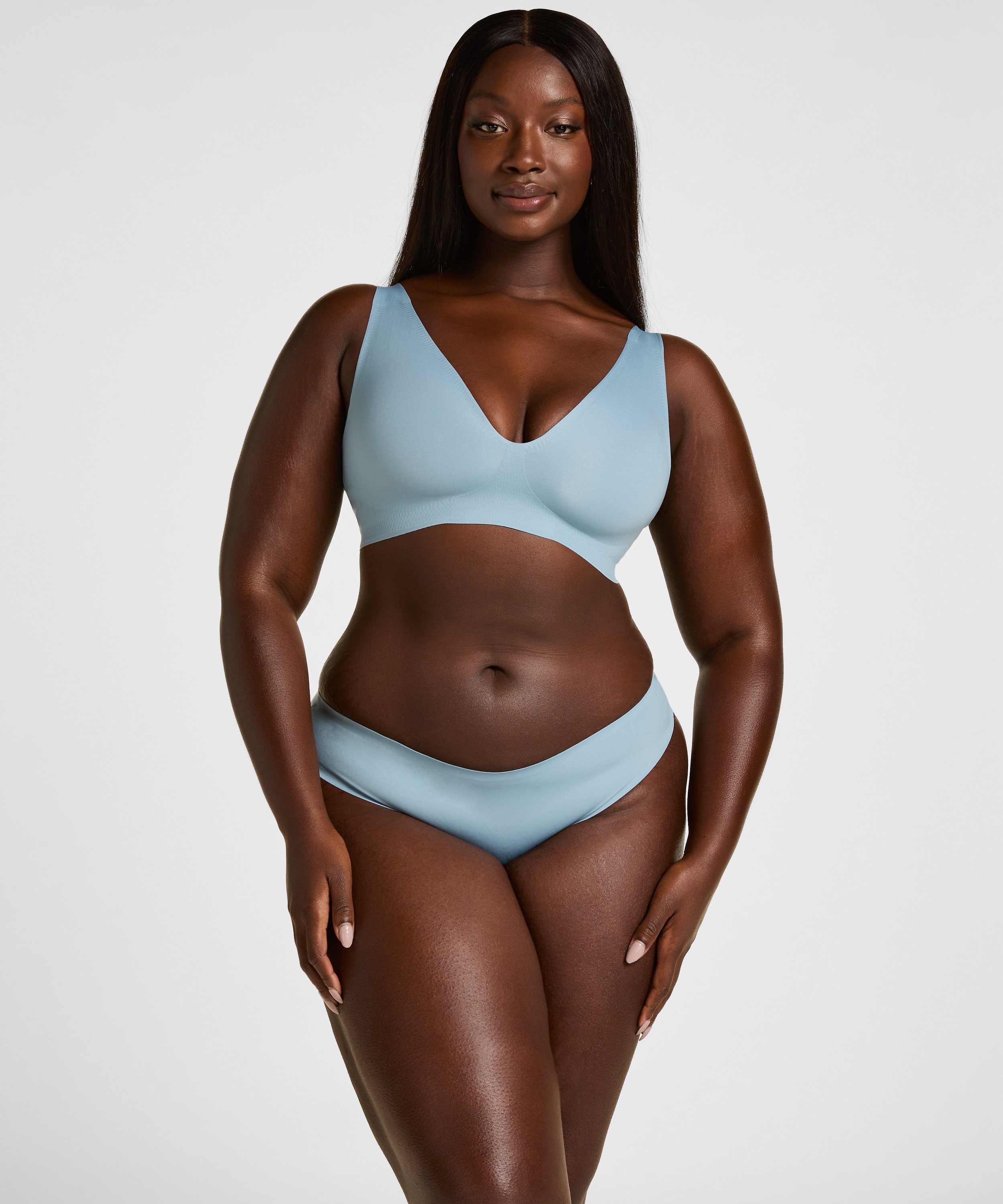 Super Comfort Bra, Blue, main