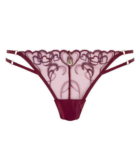 Scarlett Thong, Red