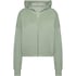 Velours Long-Sleeved Jacket, Green