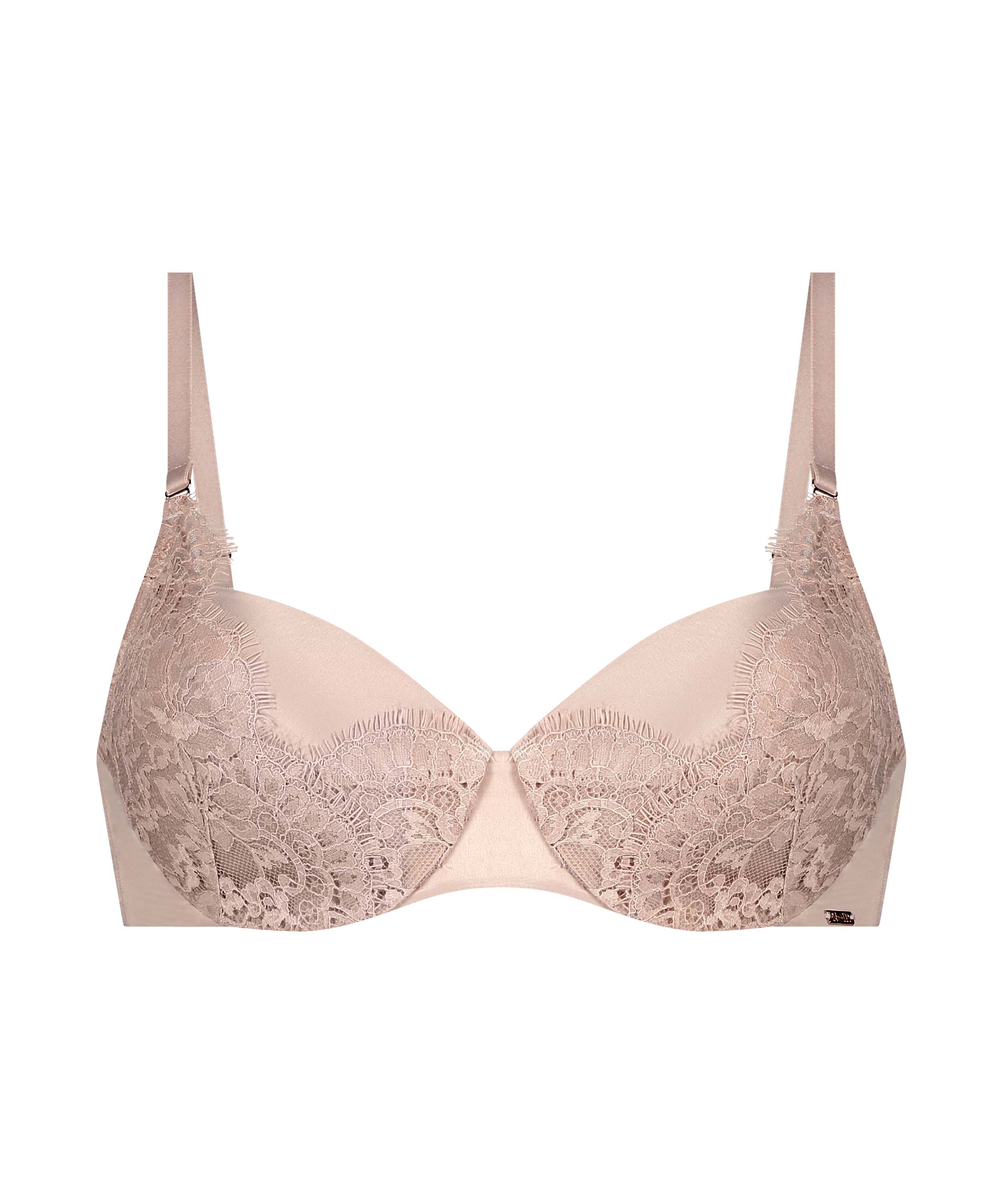 Chalice Padded Underwired Bra, Pink, main