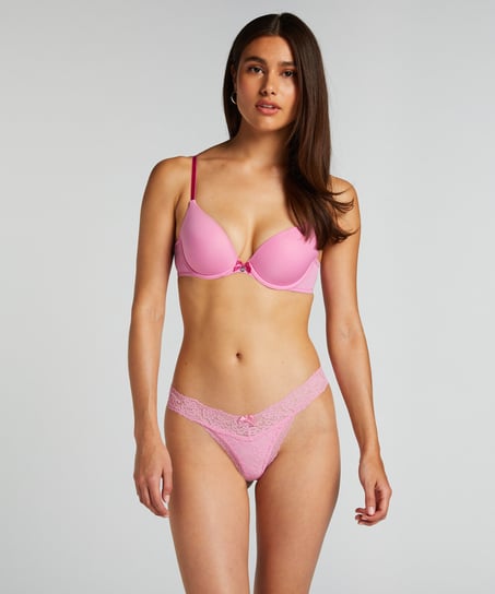 Madison Extra Low Thong, Pink