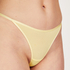 Kaiden High Leg Thong, Yellow