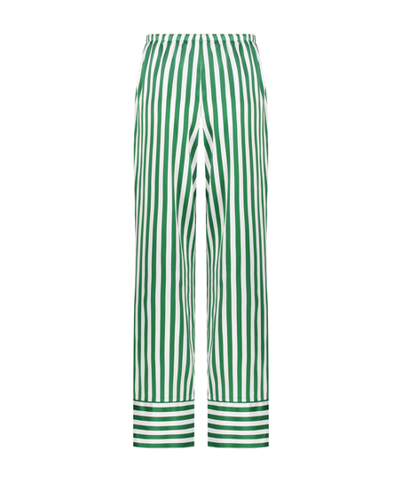Satin Trousers, Green