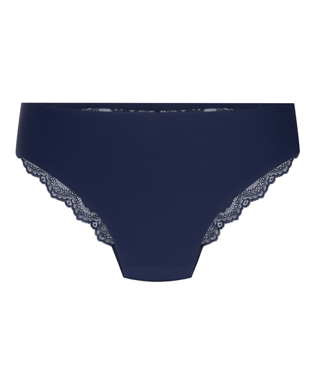 Invisible Lace Back Brazilian, Blue