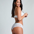 Marine Padded Underwired Bra, White