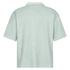 Towel Texture Button-Up Shirt, Green