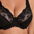 Diva Non-Padded Underwired Bra, Black