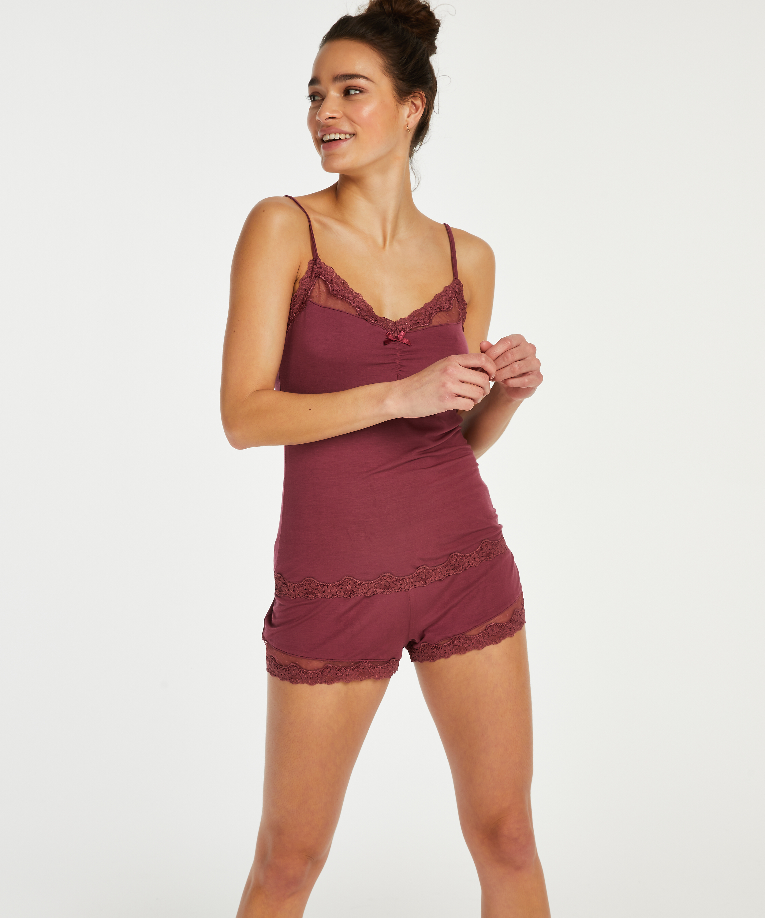 Pajama Set, Red, main