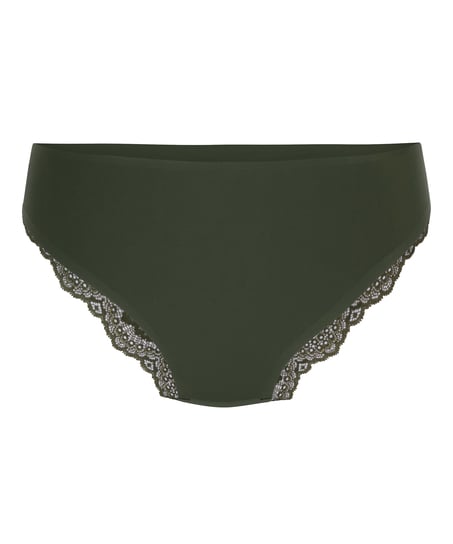 Invisible Lace Back Brazilian, Green