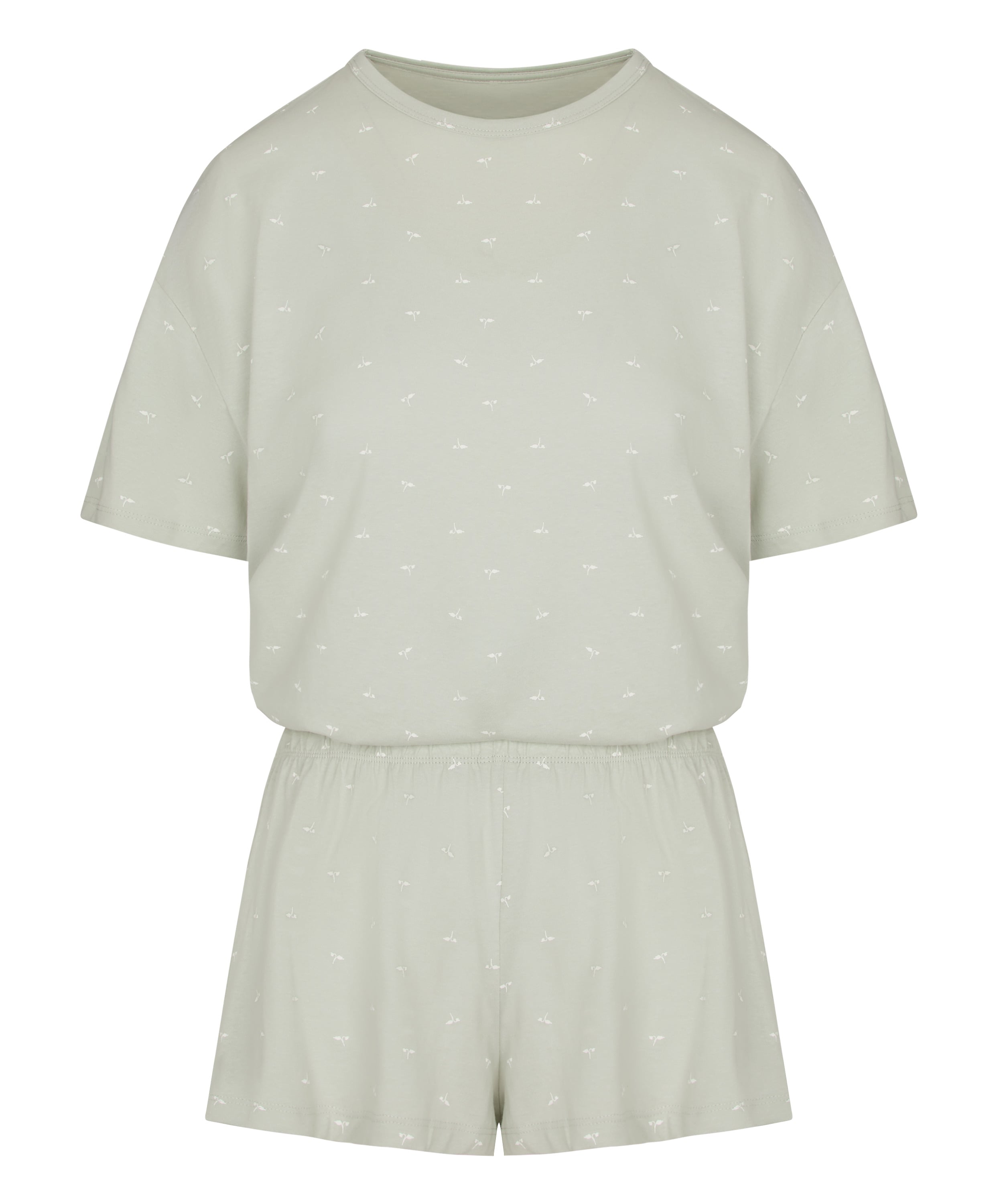 Pyjama Set Cotton, Green, main