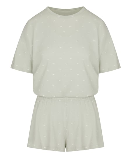 Pyjama Set Cotton, Green