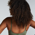 Mona padded non-underwired bra, Green