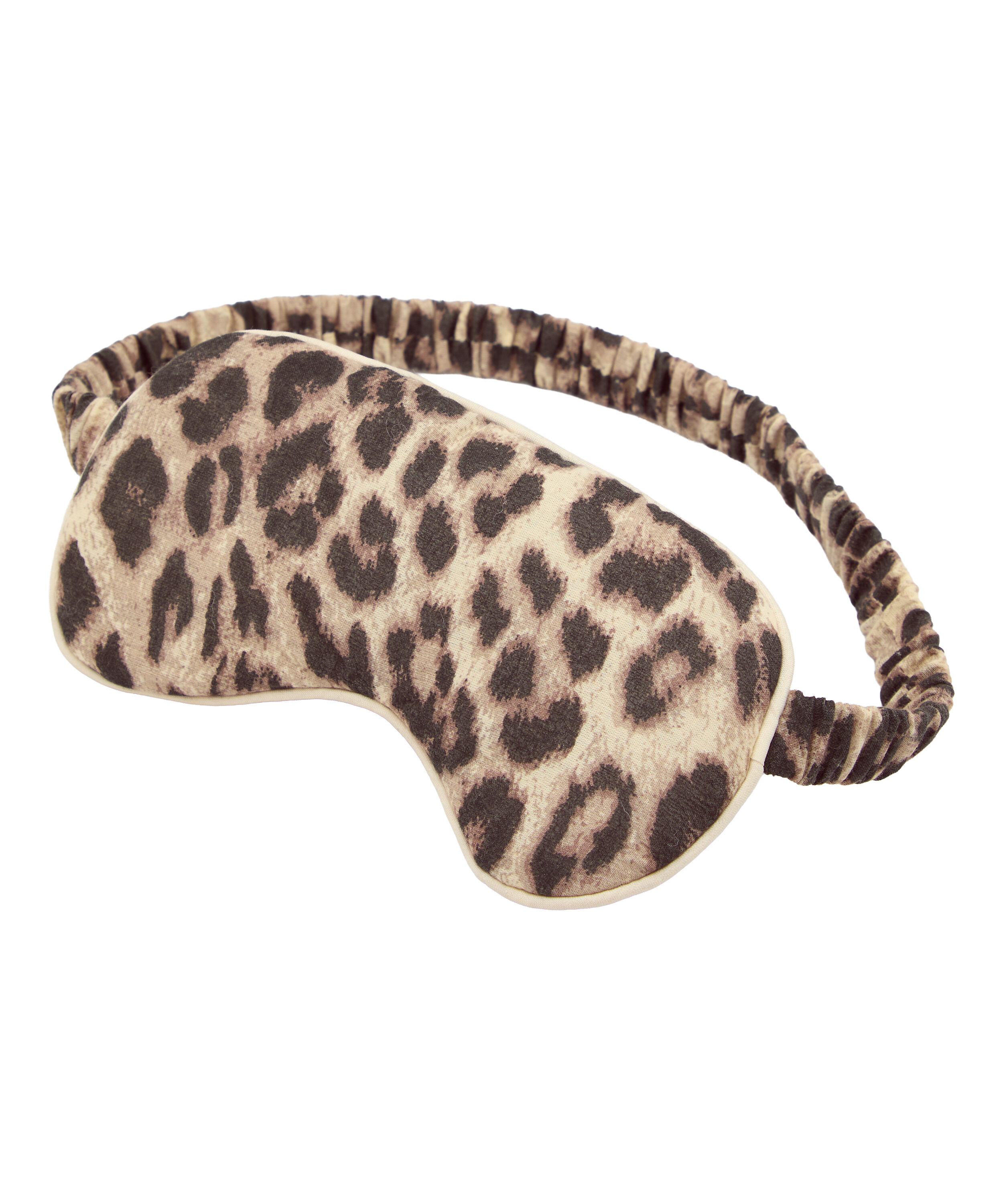 Eyemask Leopard, White