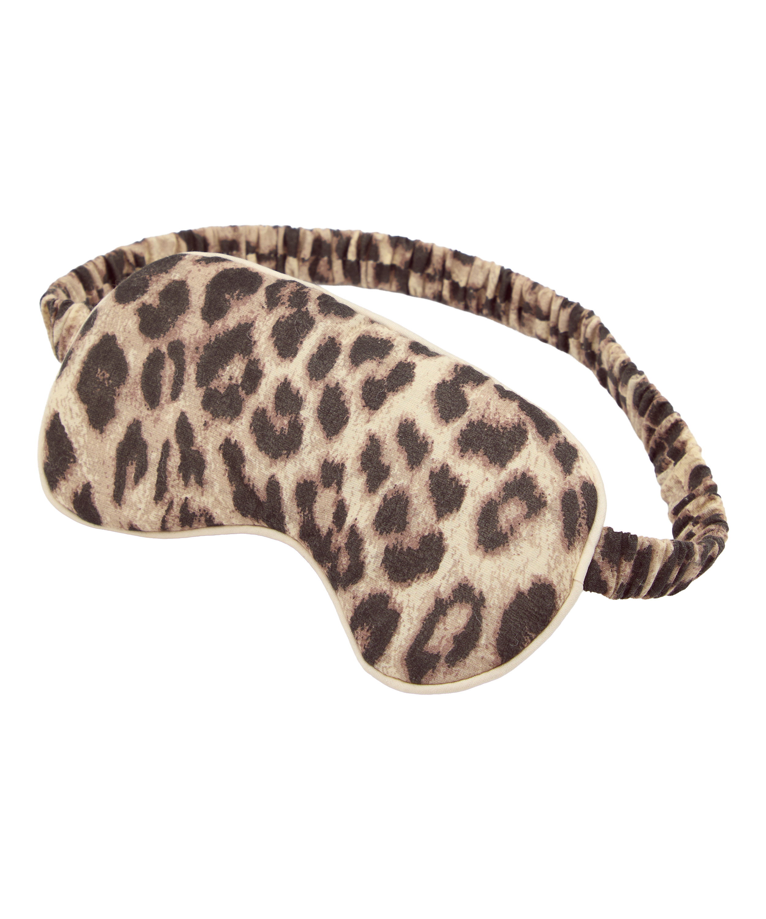 Eyemask Leopard, White, main