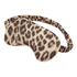 Eyemask Leopard, White