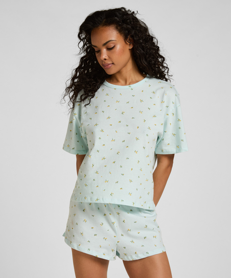 Pyjama Set Cotton, Green
