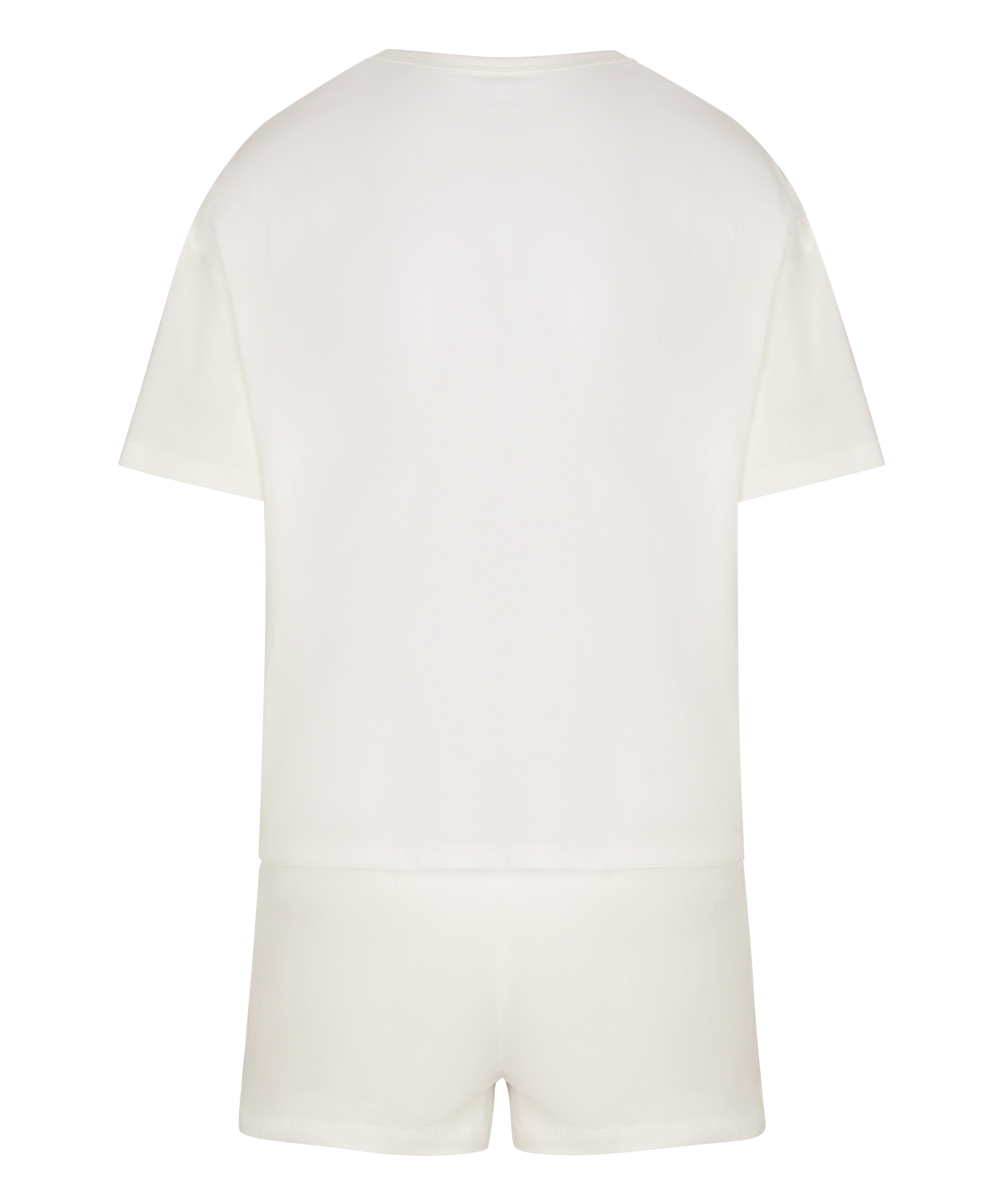 Pyjamaset Cotton, White, main