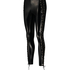 Lace-up leggings, Black