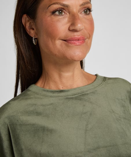 Velours Top, Green